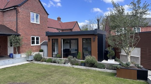 Garden room office man cave - room,