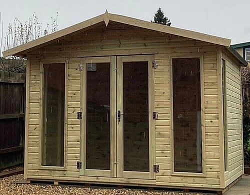 10x8 summerhouse garden room - summerhouse,