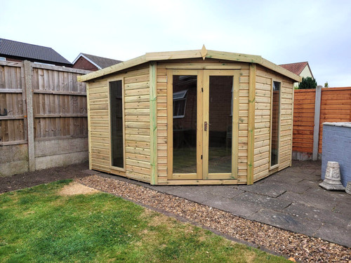 6x6 corner house summerhouse - corner,