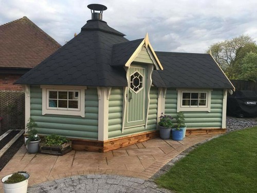 Bbq hut with 3 - hut, 3.8m2